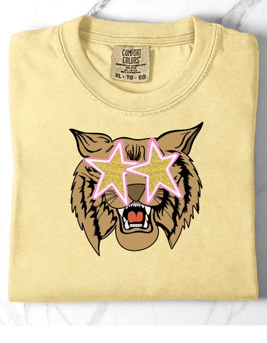 BUTTER YELLOW STAR BOBCAT